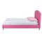 Baxton Studio Canterbury Pink Leather Contemporary Full-Size Bed 113-6046 - alternate 2